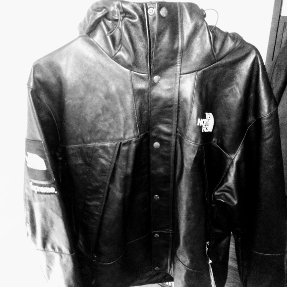 The Northface Supreme leather jacket - Picture 4 of 5